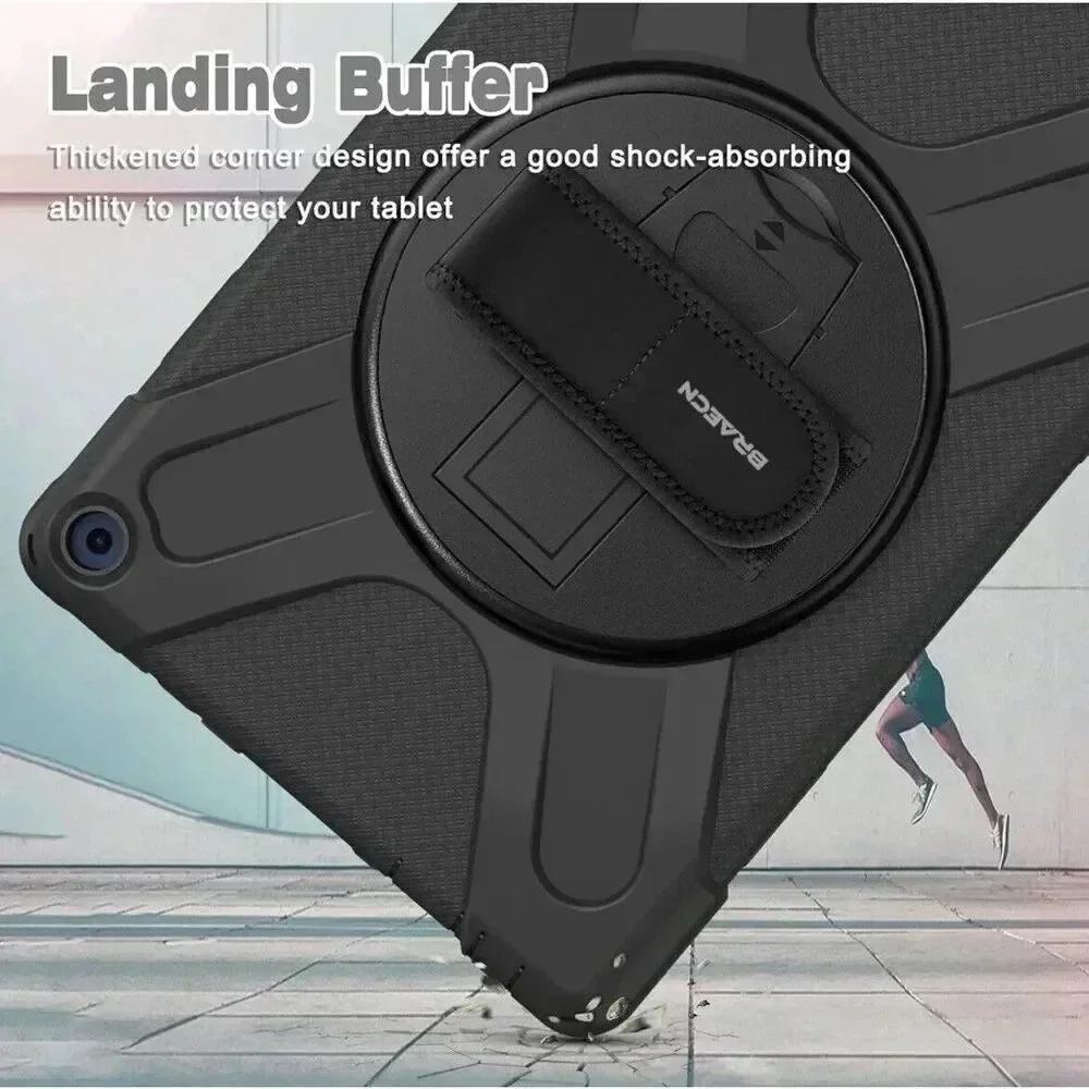 Fire HD 10/HD 10 Plus 11th Generation 2021 Case, Stand Carrying Strap Kids Cover